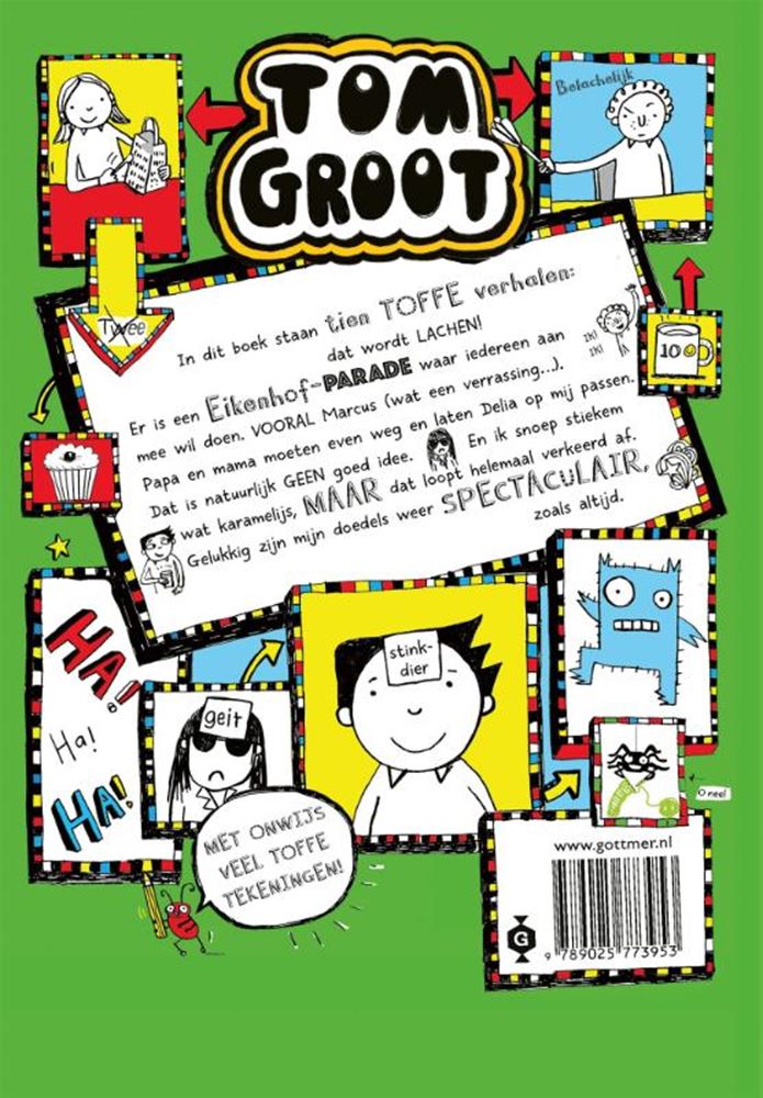 Chargez l'image dans la visionneuse de la galerie, Tom groot 18: tien toffe verhalen. 9+