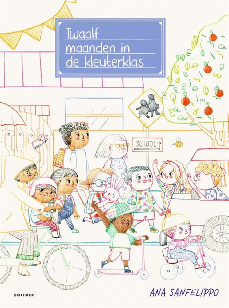 Afbeelding laden in galerijviewer, Twaalf maanden in de kleuterklas 3+