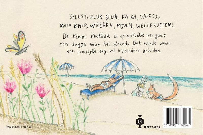 Afbeelding laden in galerijviewer, Wat zegt de kleine krokodil op vakantie?