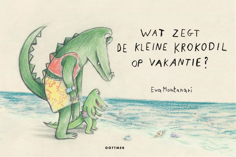 Afbeelding laden in galerijviewer, Wat zegt de kleine krokodil op vakantie?