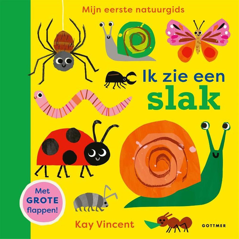 Afbeelding laden in galerijviewer, Ik zie een slak. kartonboek. 1+