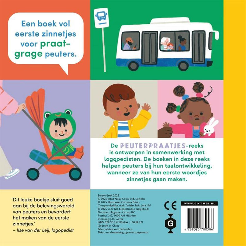 Chargez l'image dans la visionneuse de la galerie, Gottmer uitgevers groep kartonboek: daar gaan we! 2+