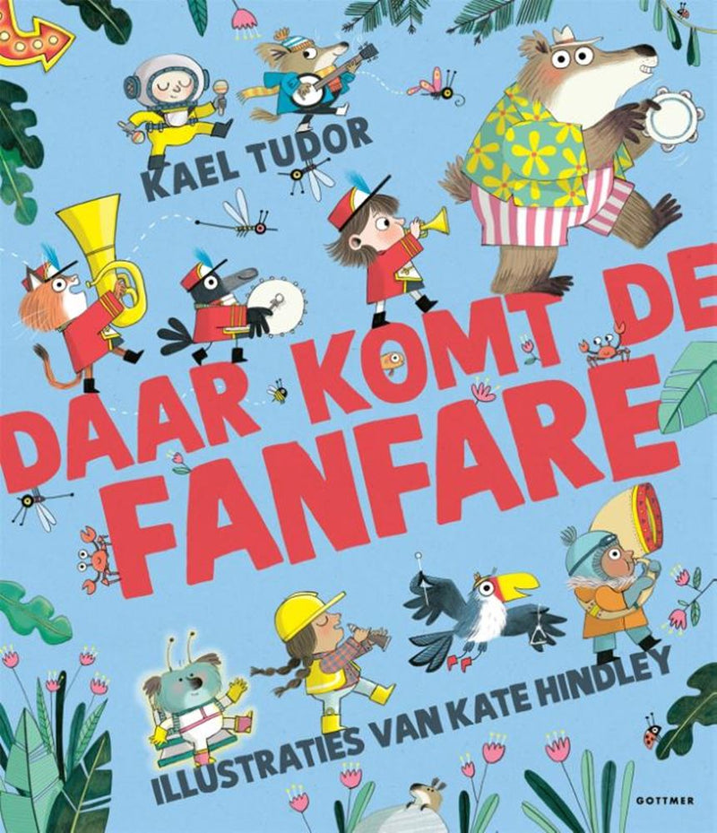 Afbeelding laden in galerijviewer, Prentenboek: daar komt de fanfare 3+