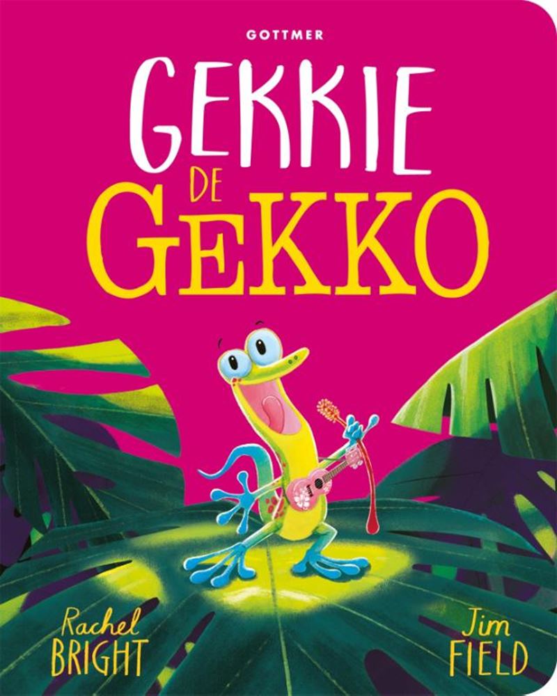 Afbeelding laden in galerijviewer, Kartonboek: gekkie de gekko 3+
