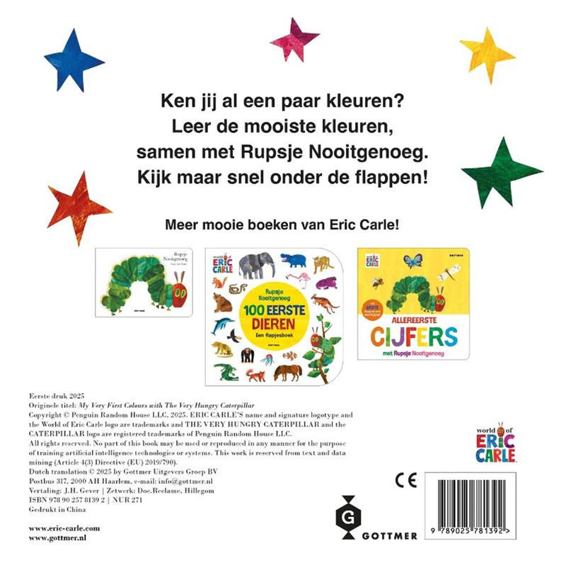 Afbeelding laden in galerijviewer, Gottmer uitgevers groep allereerste kleuren met rupsje nooitgenoeg