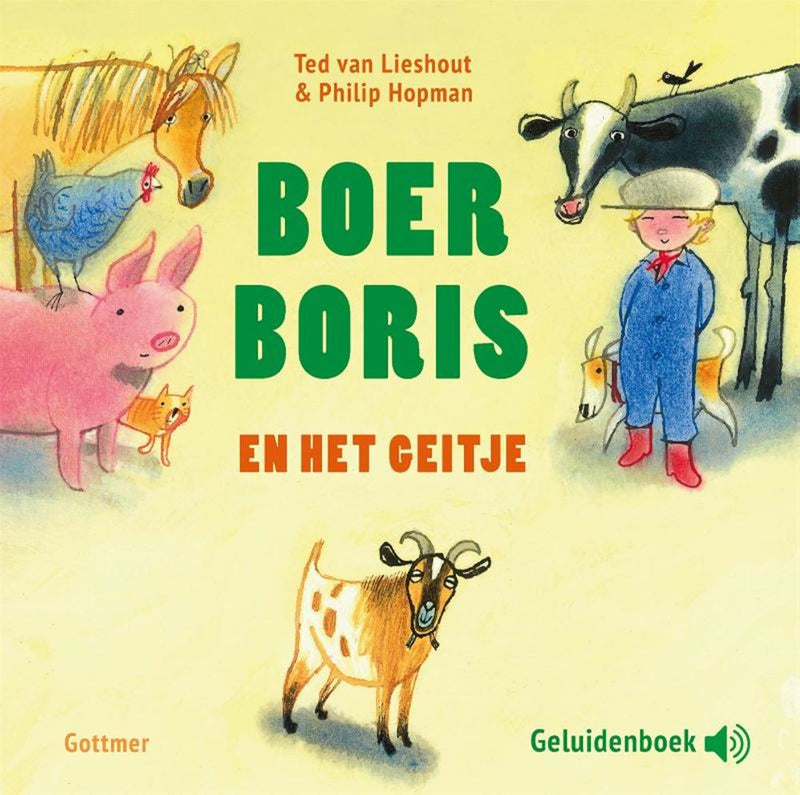 ギャラリービューアに画像をロードする, Centraal boekhuis geluidenboek:boer boris en het geitje 2+