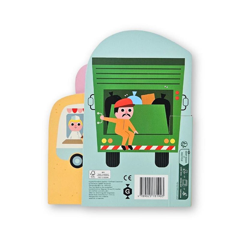 ギャラリービューアに画像をロードする, Kartonboek voertuigen 2+