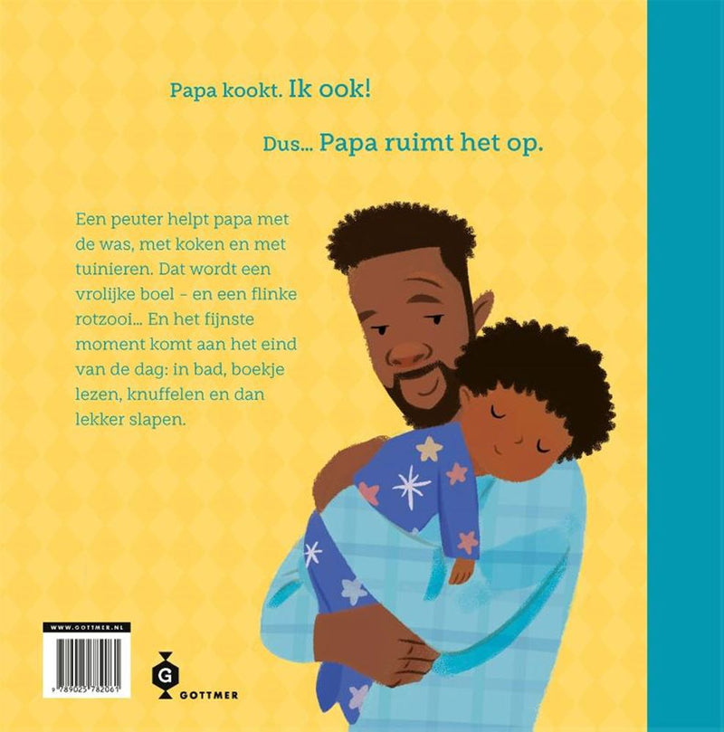 Afbeelding laden in galerijviewer, Prentenboek papa ruimt het op 2+