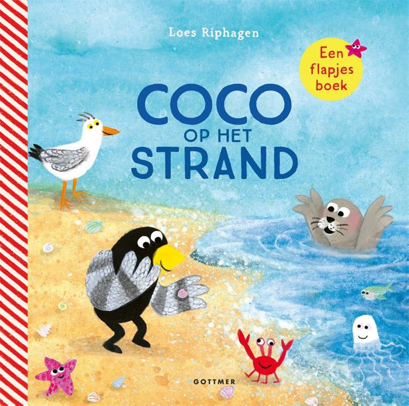 ギャラリービューアに画像をロードする, Coco op het strand. kartonboek. 1+