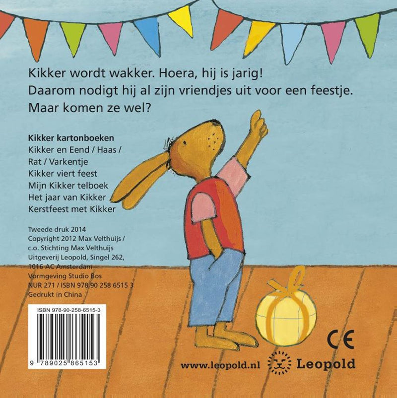 Afbeelding laden in galerijviewer, Centraal boekhuis kikker is jarig (karton). 4+