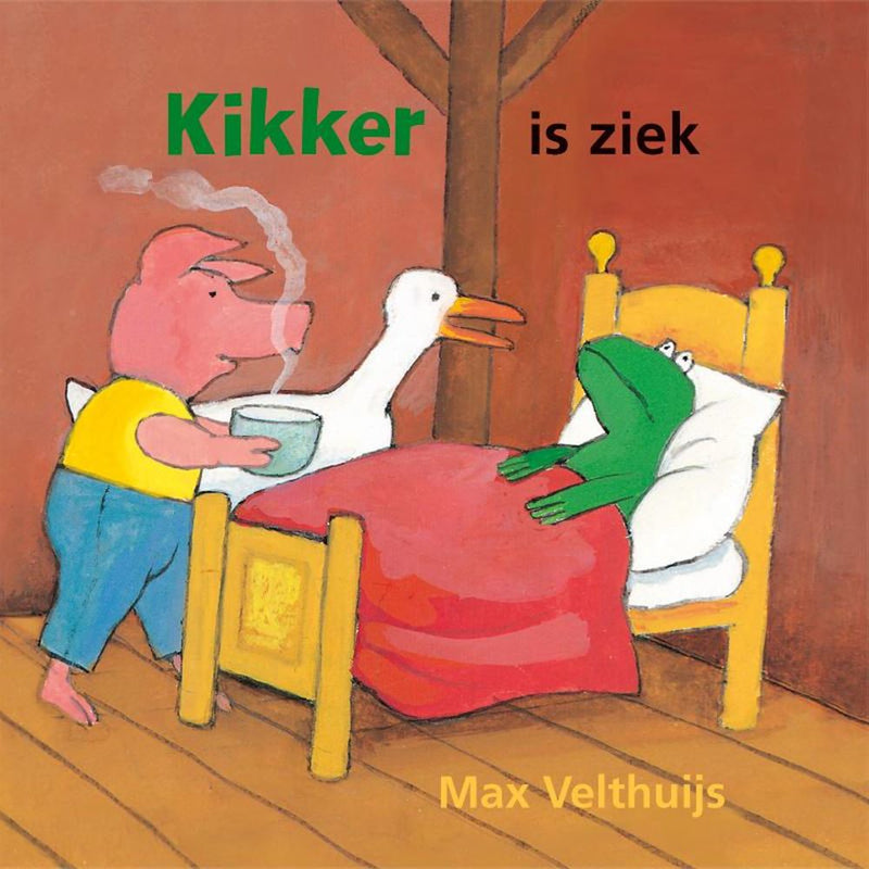Afbeelding laden in galerijviewer, Centraal boekhuis kikker is ziek (karton). 2+