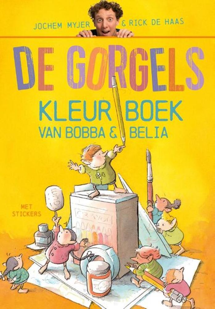 Afbeelding laden in galerijviewer, De gorgels gorgels - kleurboek van bobba belia