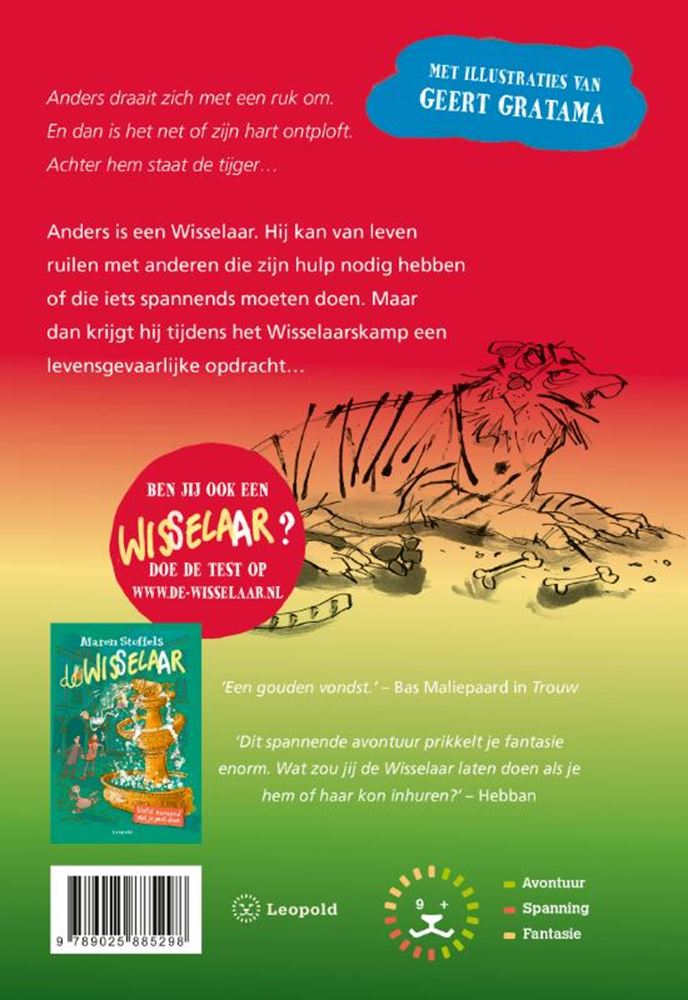 Chargez l'image dans la visionneuse de la galerie, De wisselaar - oog in oog met een tijger