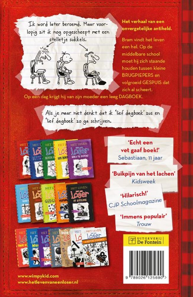Afbeelding laden in galerijviewer, Loser 1: het leven van een loser. 10+