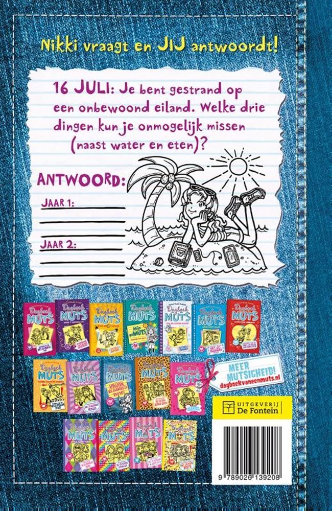 Afbeelding laden in galerijviewer, Centraal boekhuis dagboek van een muts - afblijven! dit dagboek is van mij