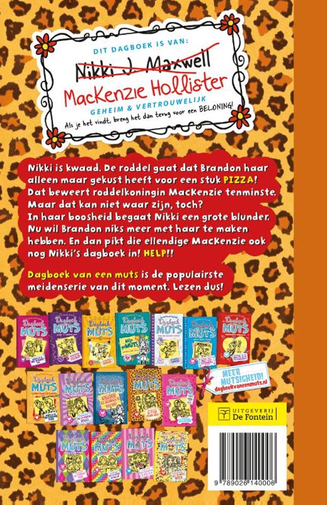 Afbeelding laden in galerijviewer, Centraal boekhuis dagboek van een muts - houd de dief!