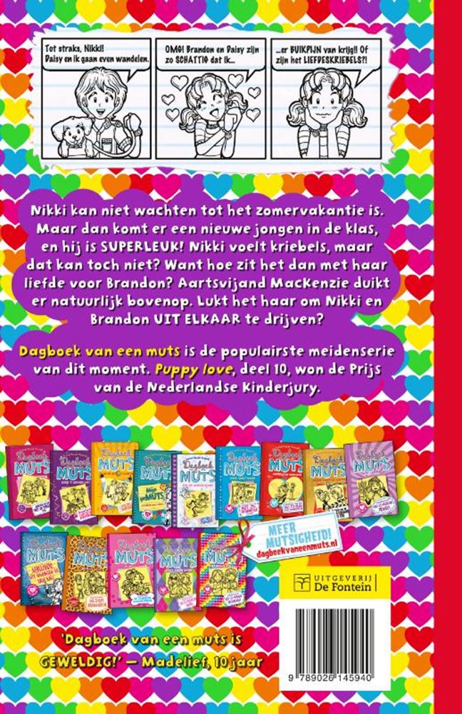 Afbeelding laden in galerijviewer, Centraal boekhuis dagboek van een muts - liefdeskriebels