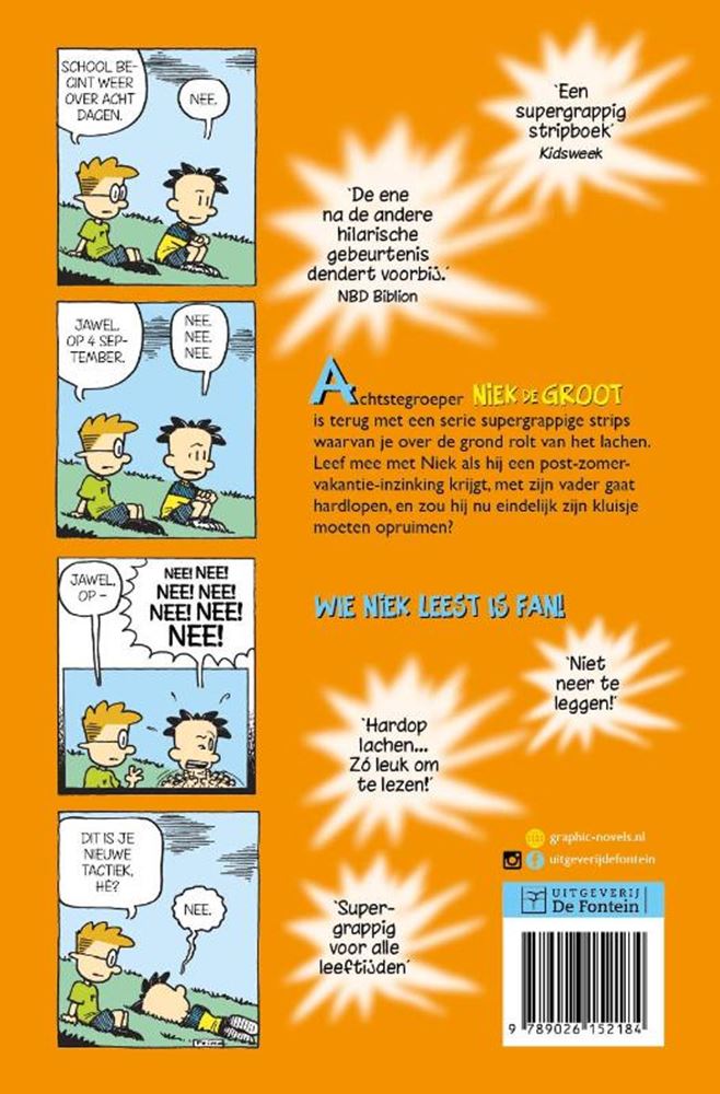 Chargez l'image dans la visionneuse de la galerie, Niek de groot kan niet meer 8+