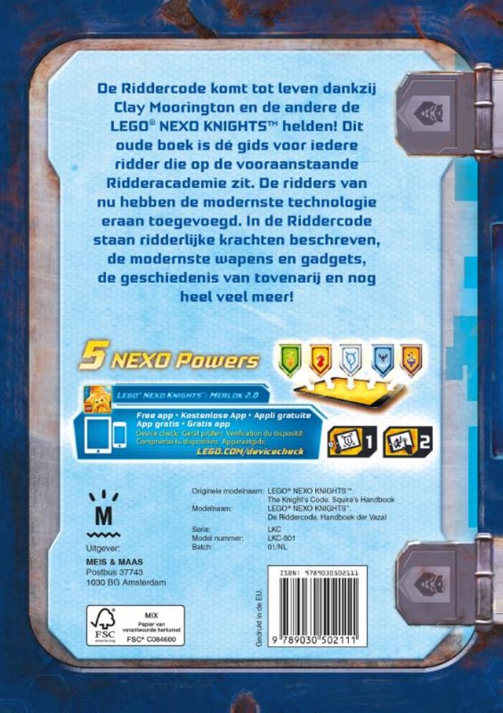 ギャラリービューアに画像をロードする, Lego® nexo knights. de riddercode. 6+