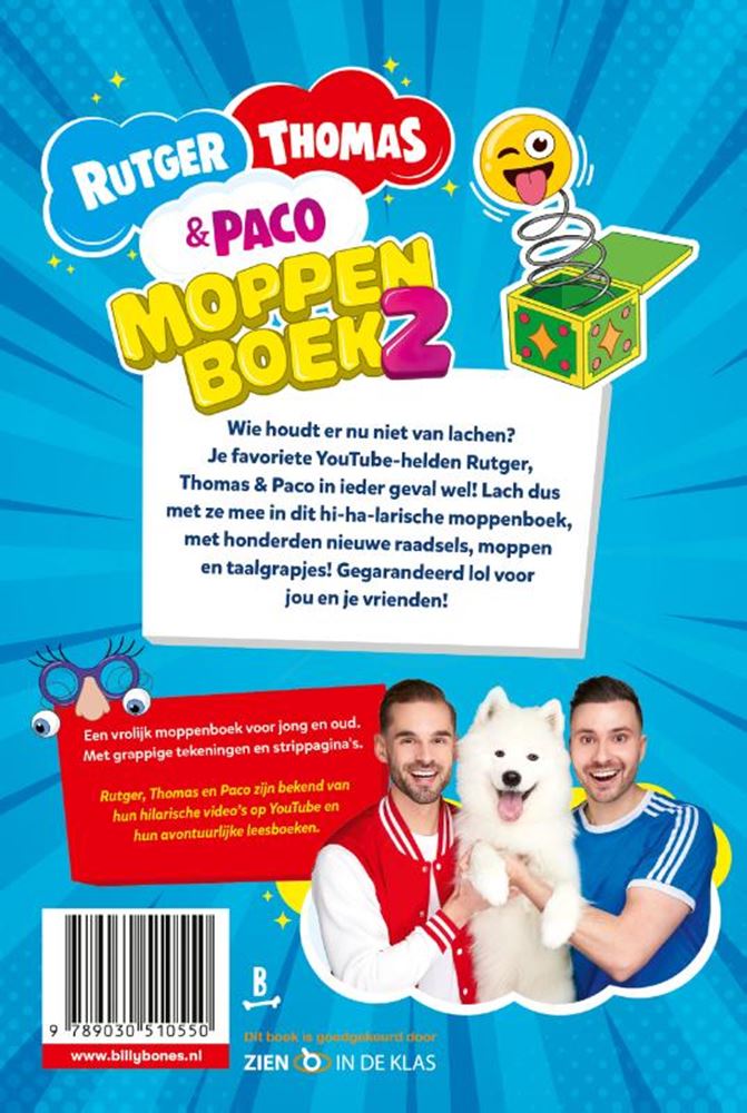 ギャラリービューアに画像をロードする, Het moppenboek van rutger, thomas en pac