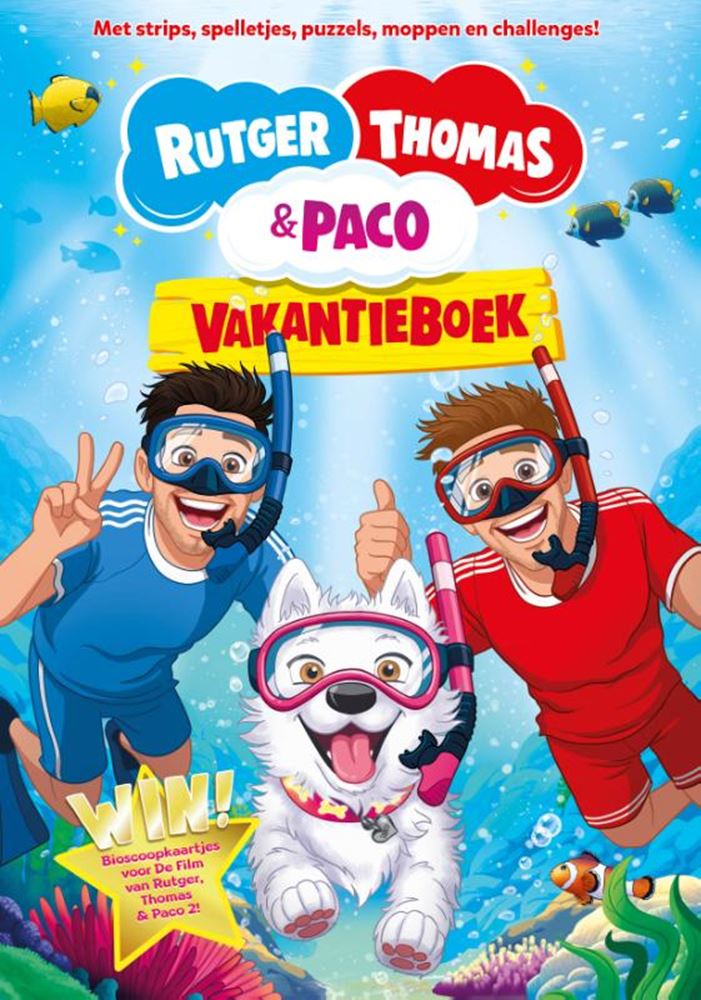 ギャラリービューアに画像をロードする, Het vakantieboek van rutger, thomas en p