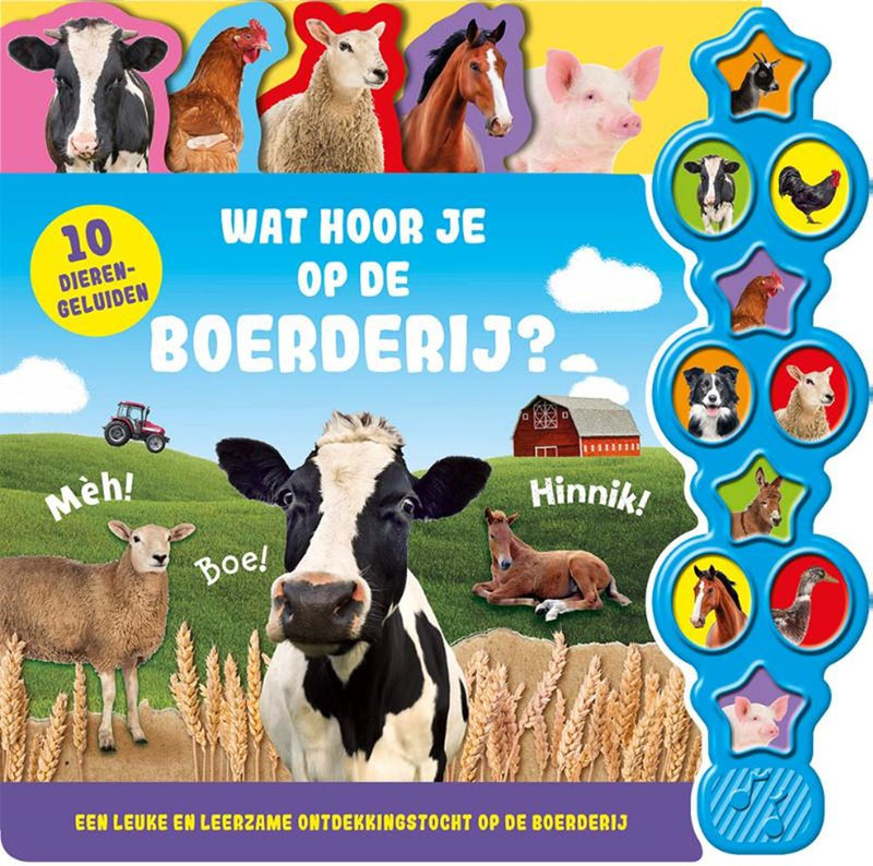 Afbeelding laden in galerijviewer, Geluidenboek: wat hoor je op de boerderi