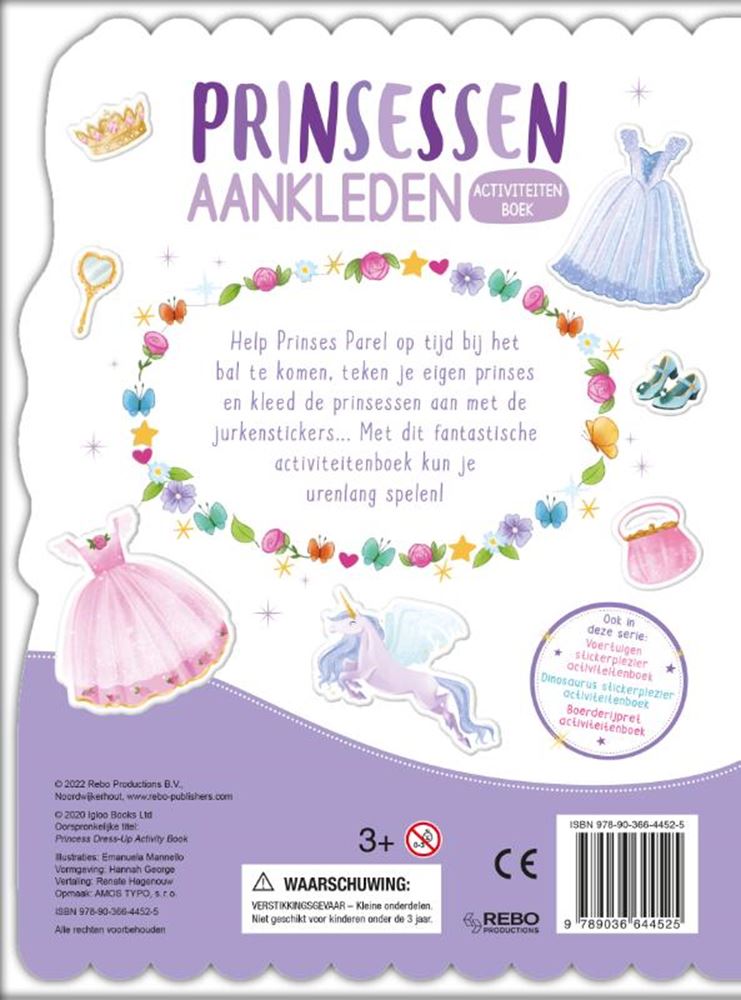 Afbeelding laden in galerijviewer, Prinsessen aankleden stickerplezier 3+