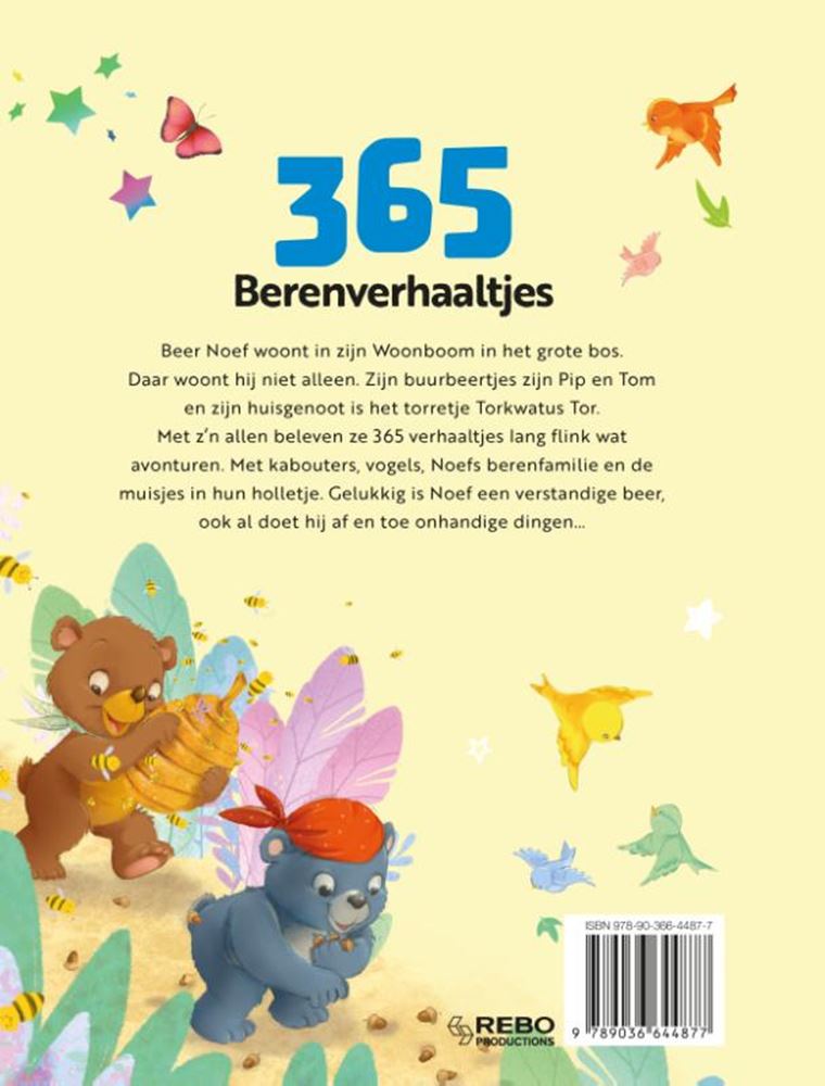 Afbeelding laden in galerijviewer, Rebo publishers 365 berenverhaaltjes. 4+
