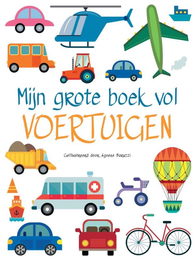 Afbeelding laden in galerijviewer, Rebo publishers mijn grote boek vol voertuigen