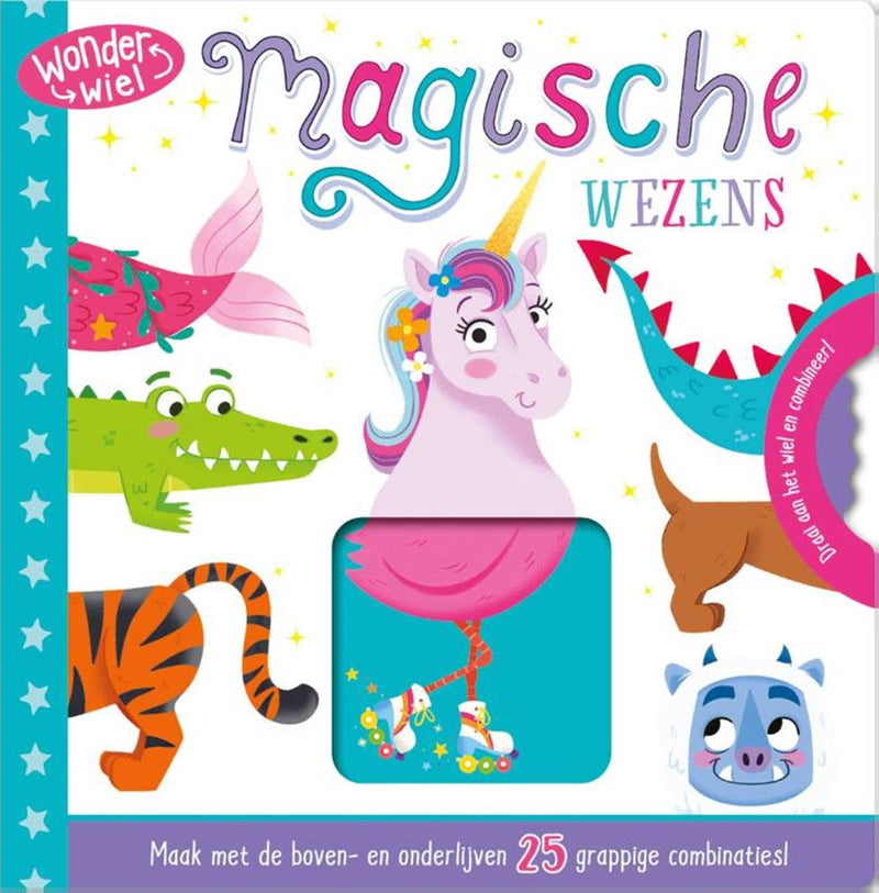 Afbeelding laden in galerijviewer, Rebo publishers magische wezens - wonderwiel 2+