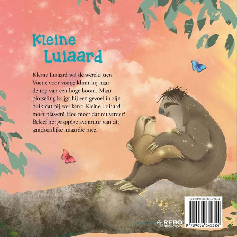 Afbeelding laden in galerijviewer, Rebo publishers verhalenboek: kleine luiaard. 2+