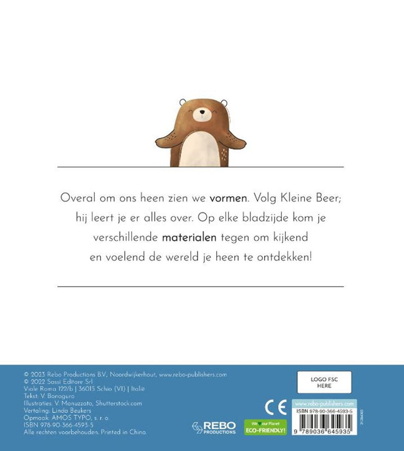 Afbeelding laden in galerijviewer, Rebo publishers vormen - mijn eerste voelboek 0+