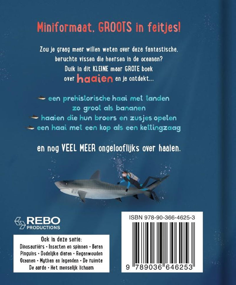 Chargez l'image dans la visionneuse de la galerie, Rebo publishers het klein maar grote boek over: haaien