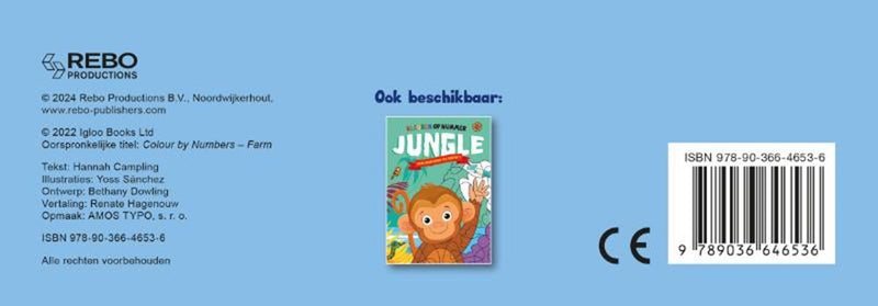 Afbeelding laden in galerijviewer, Rebo publishers boerderij - kleuren op nummer 4+