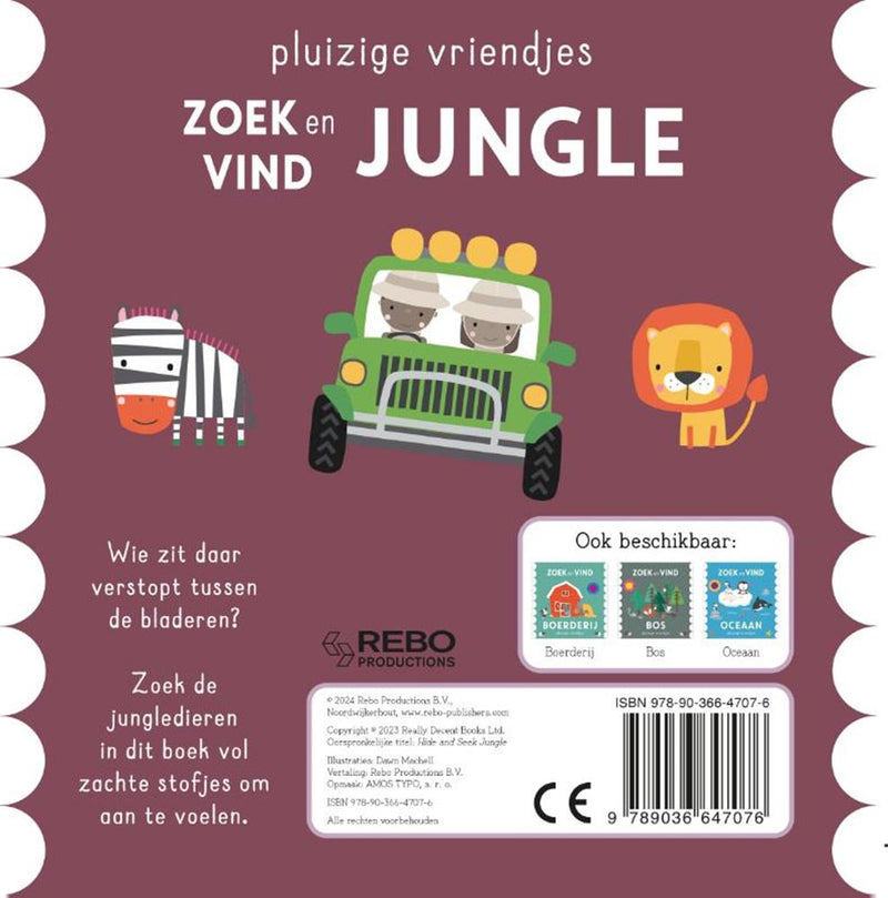 Chargez l'image dans la visionneuse de la galerie, Rebo publishers zoek en vind jungle 0+