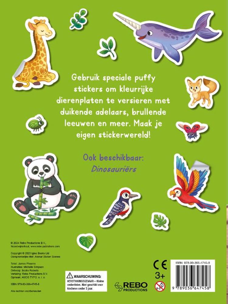 ギャラリービューアに画像をロードする, Dieren - stickerwereld 3+