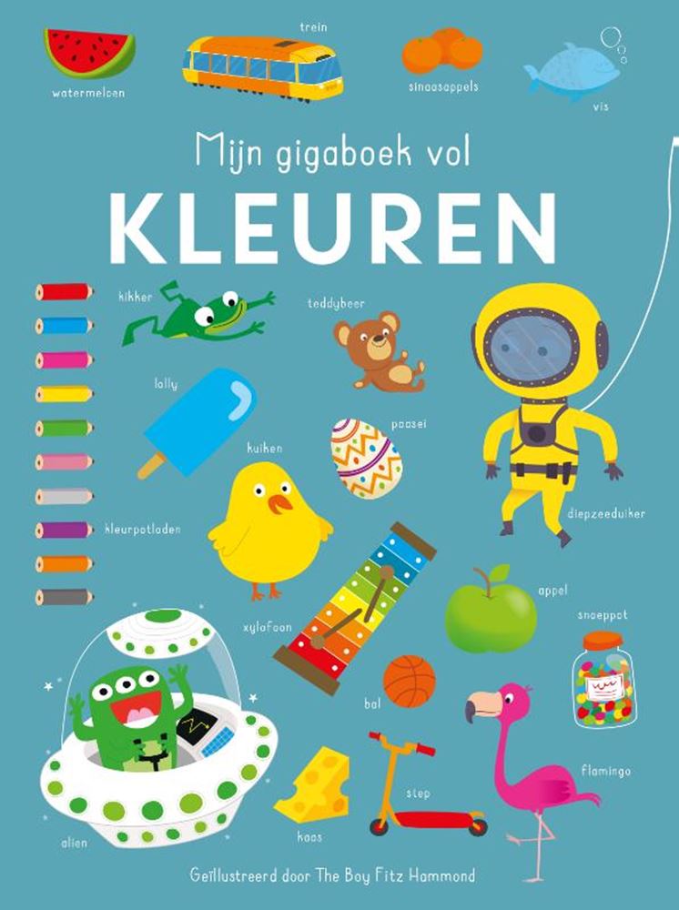 Chargez l'image dans la visionneuse de la galerie, Rebo publishers mijn gigaboek vol kleuren