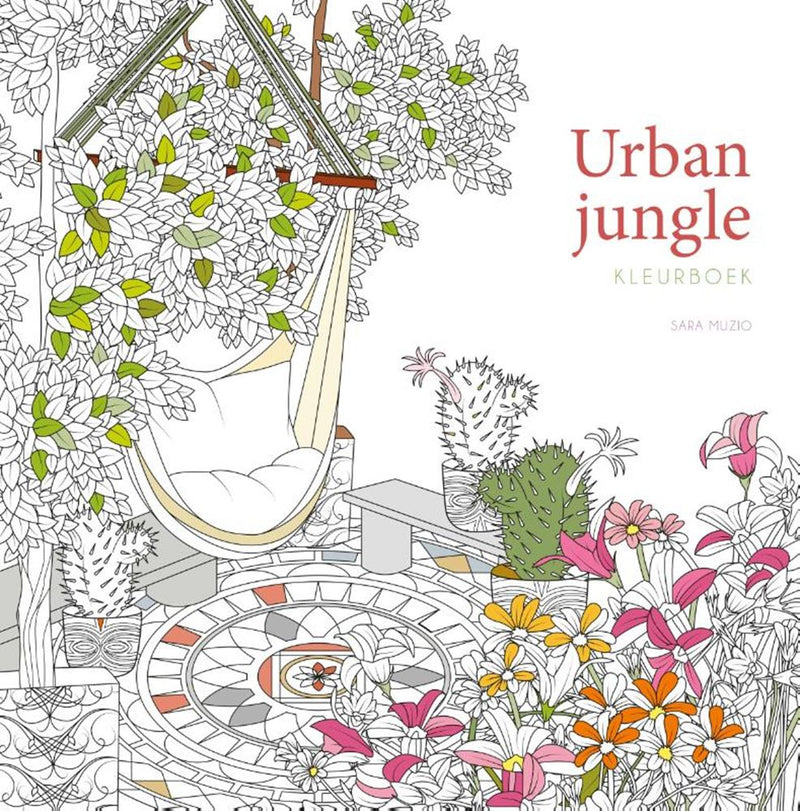 Afbeelding laden in galerijviewer, Kleurboek: urban jungle volwassene