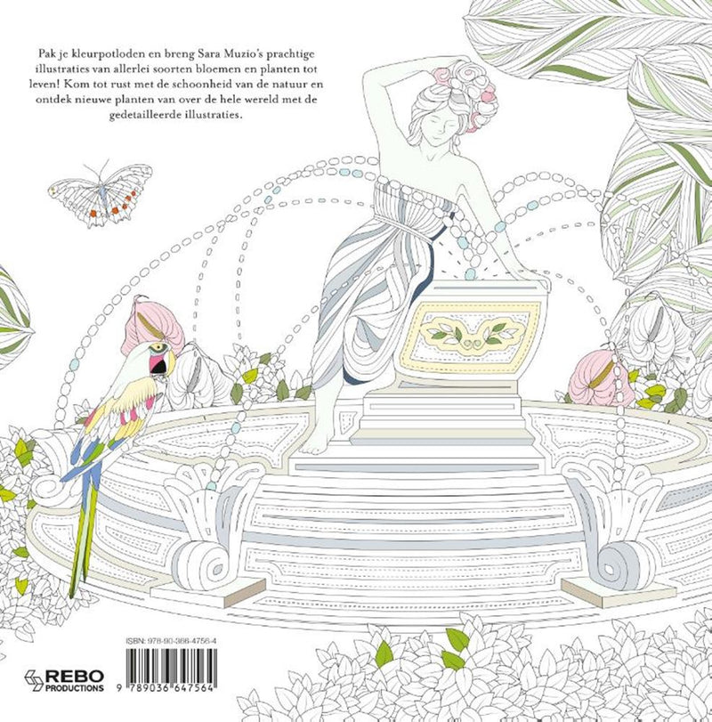 Chargez l'image dans la visionneuse de la galerie, Kleurboek: botanische tuinen volwassene