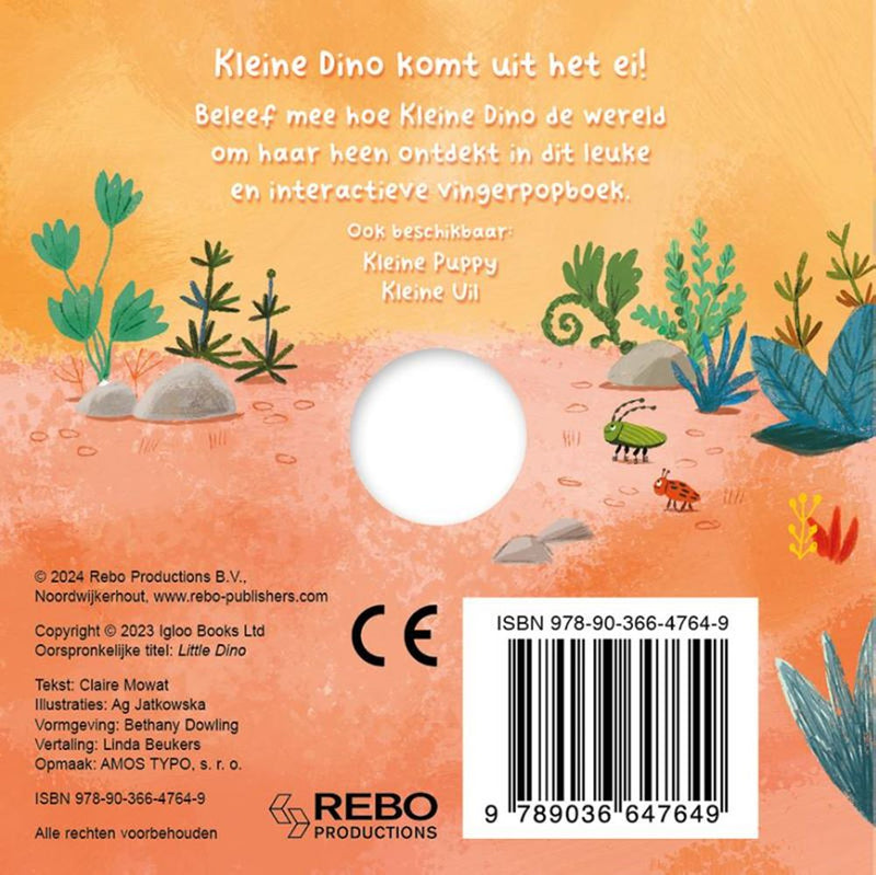 ギャラリービューアに画像をロードする, Rebo publishers kleine dino - vingerpopboek