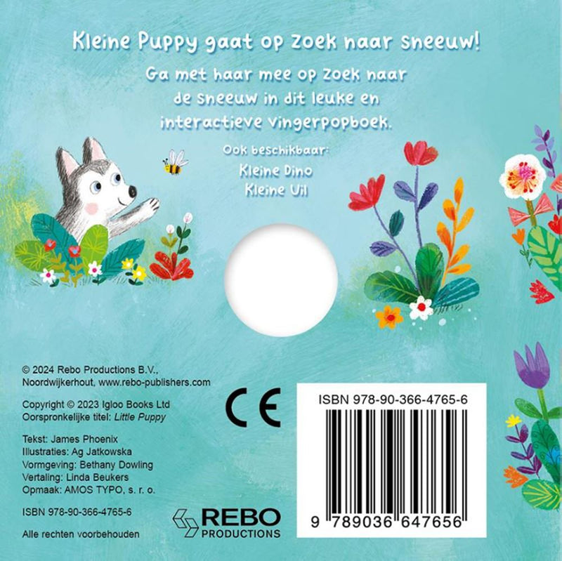 Chargez l'image dans la visionneuse de la galerie, Rebo publishers kleine puppy - vingerpopboek