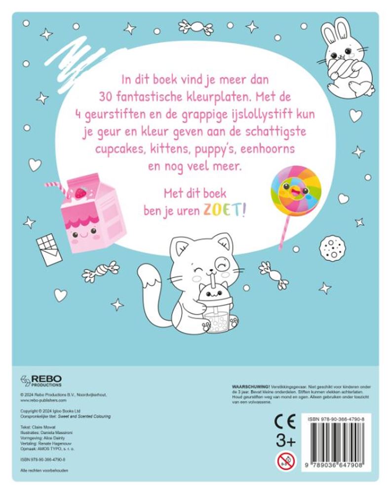 ギャラリービューアに画像をロードする, Zoete geuren en kleuren - kleurmania 3+