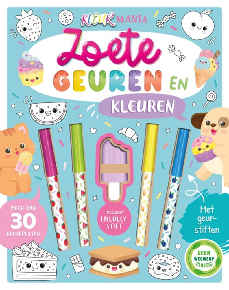 ギャラリービューアに画像をロードする, Zoete geuren en kleuren - kleurmania 3+