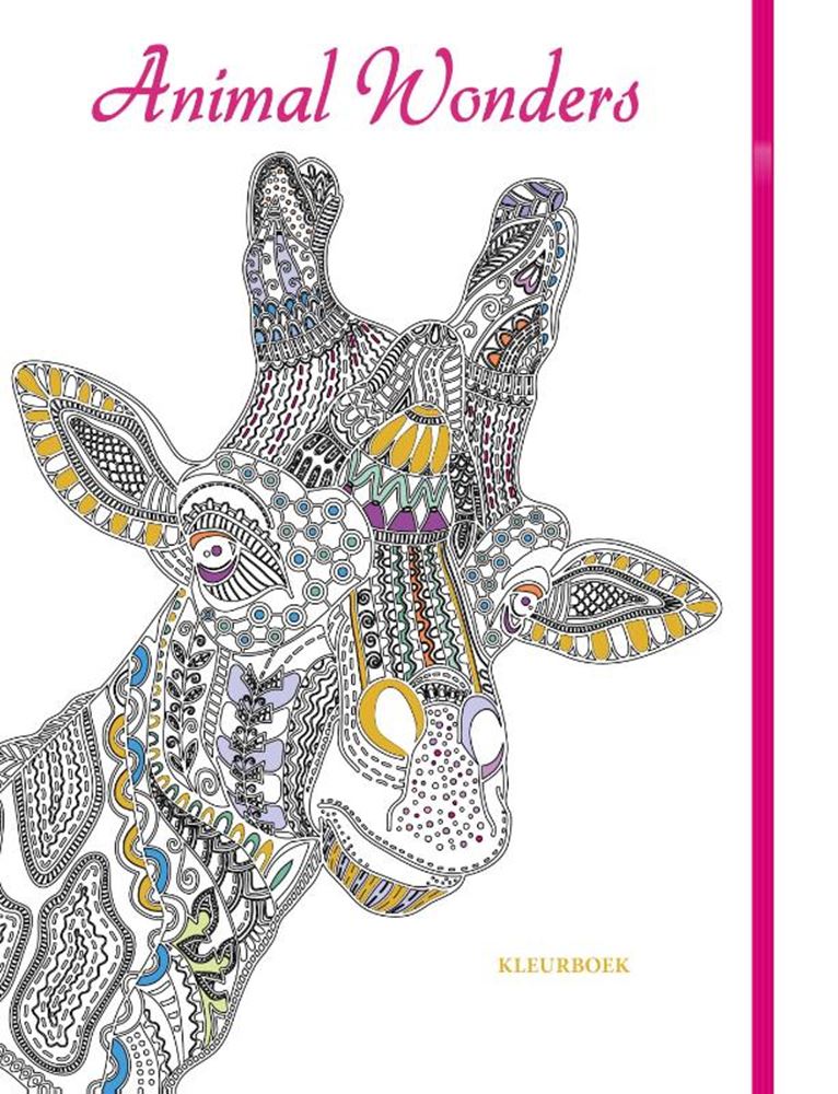 Afbeelding laden in galerijviewer, Rebo publishers kleurboek: animal wonders volwassene