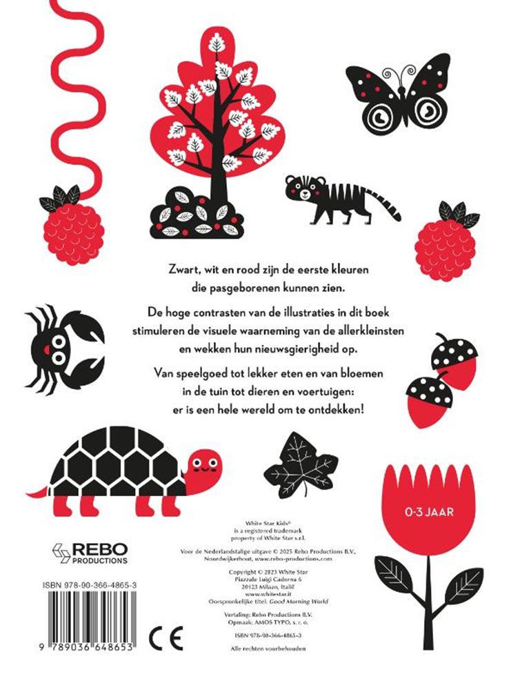 Afbeelding laden in galerijviewer, Rebo publishers het contrast boek: hallo wereld 1+
