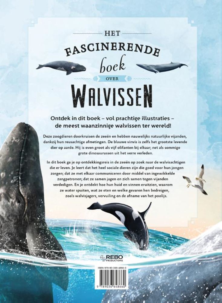 Afbeelding laden in galerijviewer, Het fascinerende boek over walvissen 6+