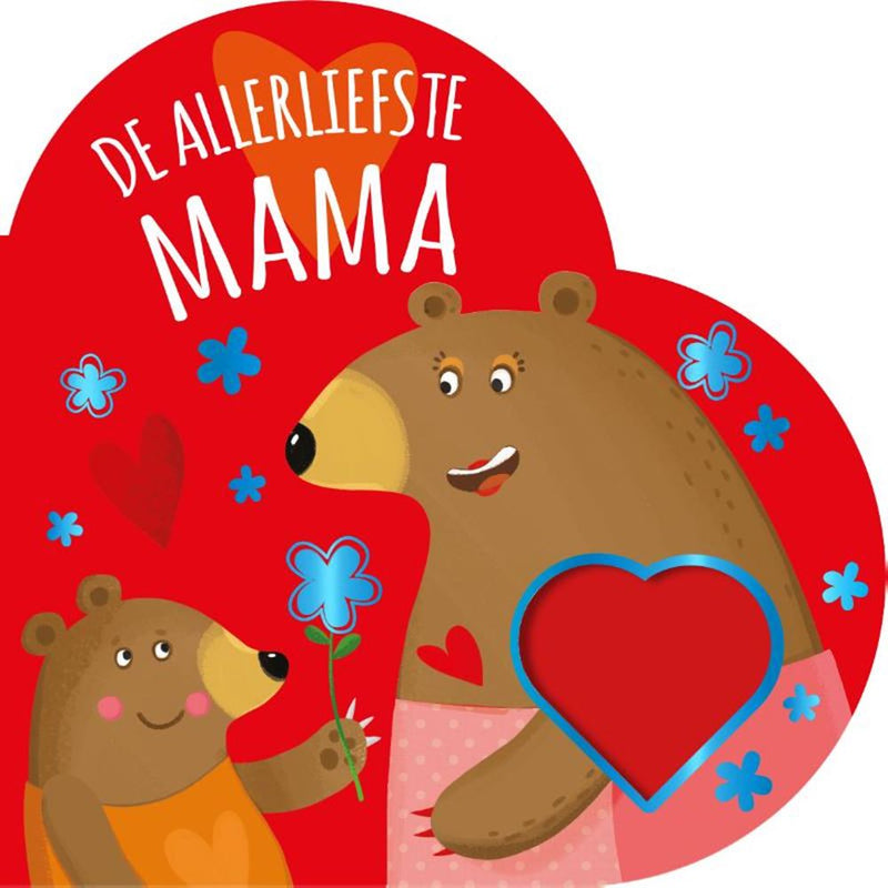 Afbeelding laden in galerijviewer, Kartonboek: de allerliefste mama 0+