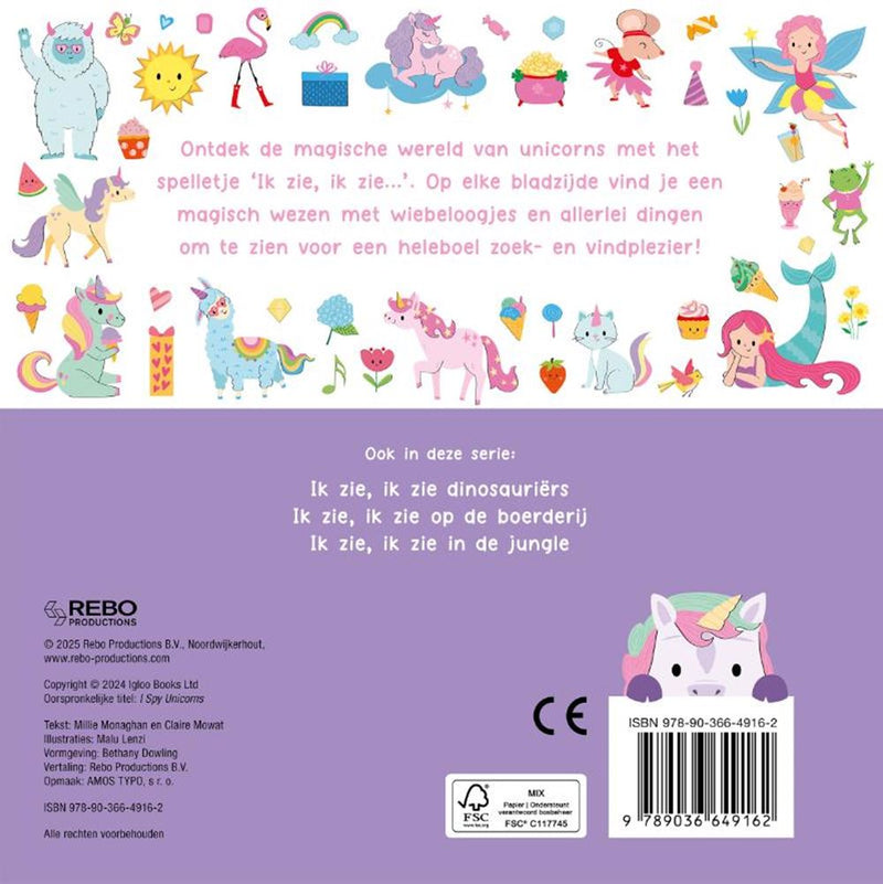 Chargez l'image dans la visionneuse de la galerie, Rebo publishers ik zie, ik zie unicorns - ik zie, ik zie