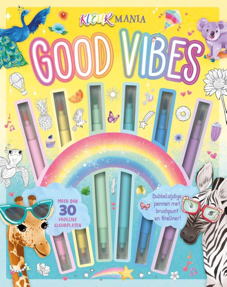 ギャラリービューアに画像をロードする, Good vibes - kleurmania 2+