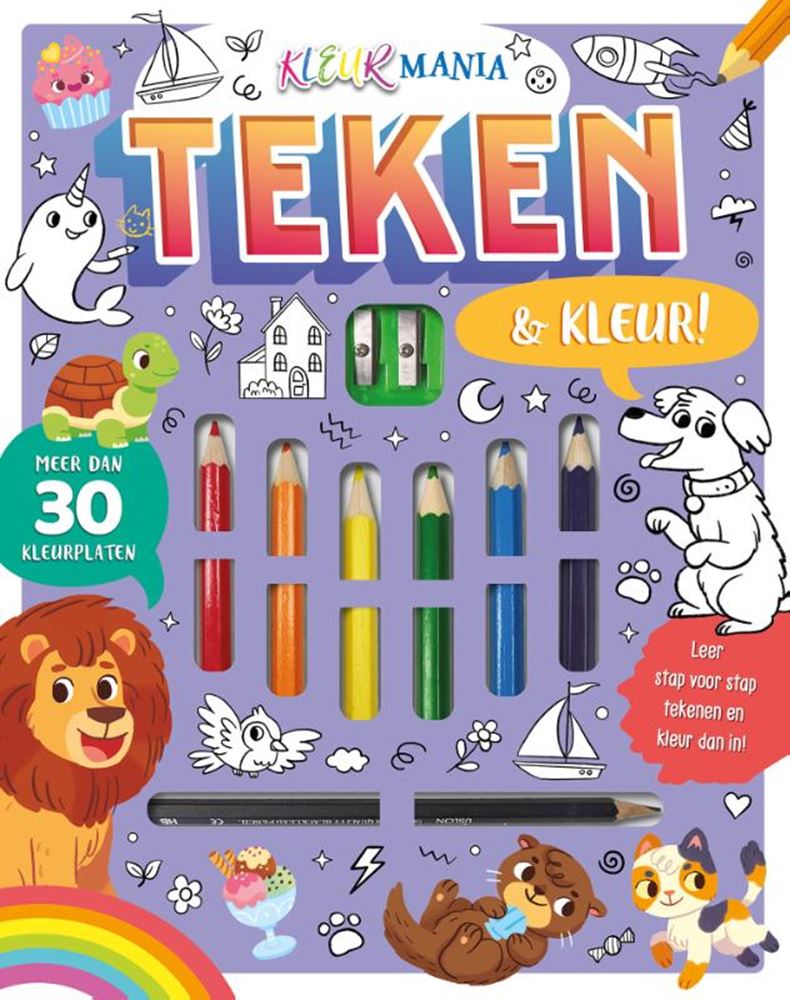 Chargez l'image dans la visionneuse de la galerie, Teken kleur! - kleurmania 2+
